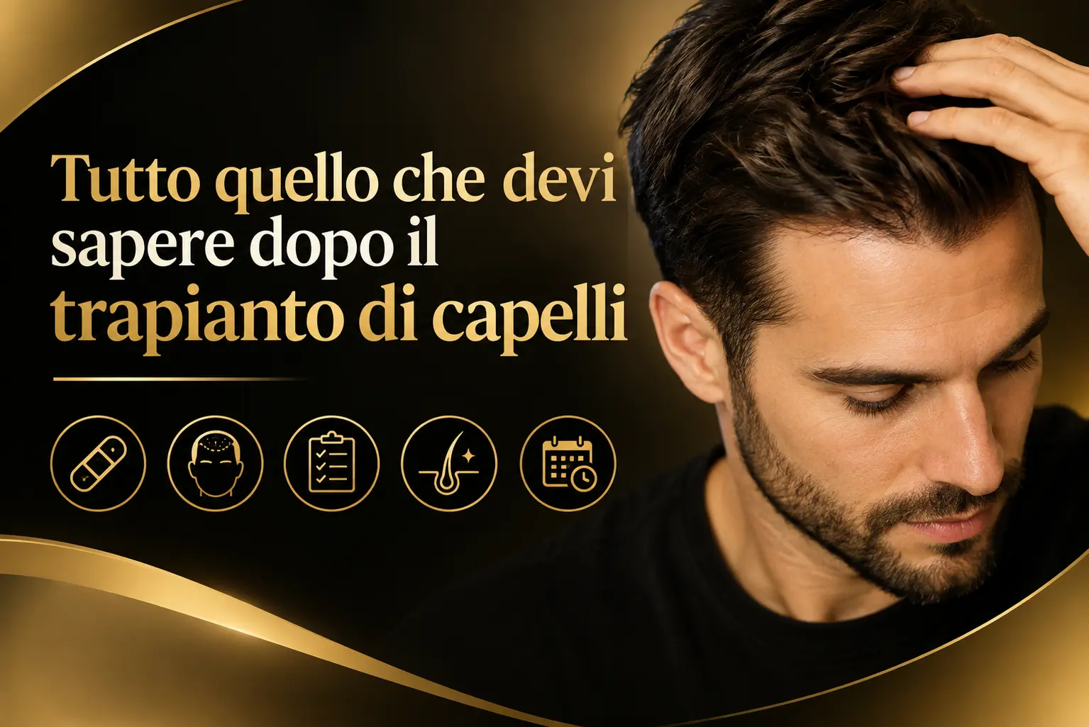 Tutto quello che devi sapere dopo il trapianto di capelli